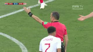 Kieran Trippier freekick vs Croatia [upl. by Ribaudo]