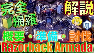 【解説】Warframe  Razorback Armada  初心者の方へ送る、概要・準備・討伐の全て【はぴねす】 [upl. by Eelidnarb]