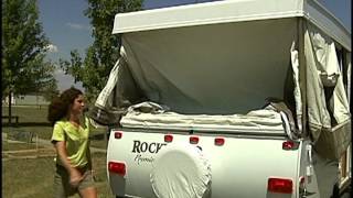 Rockwood Freedom Popup Camper Setup  Factory Video [upl. by Culver]