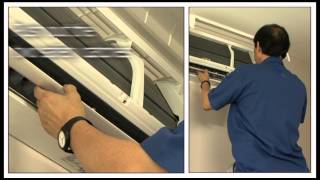 Mitsubishi Electric  Cleaning your Aircon within 15 minutes [upl. by Norvell]