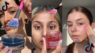 asmr skincare tiktok compilation🎧 I TikaTok [upl. by Vanthe]