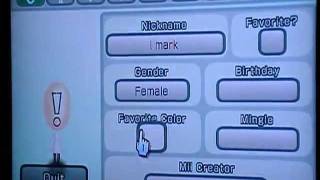 How to make an exclamation mark mii [upl. by Boylan]