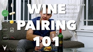 Wine Pairing 101  Super Easy Food and Wine Pairing from V is for Vino [upl. by Tiffany]