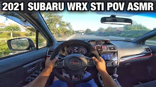 2021 Subaru WRX STI POV HONEST FIRST IMPRESSIONS AND REVIEW [upl. by Marlyn]