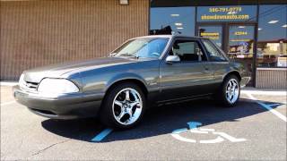 1990 FORD MUSTANG LX NOTCHBACK FOR SALE [upl. by Aisha]