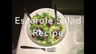 How to Make Escarole Salad [upl. by Frazer]