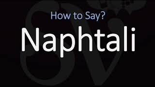 How to Pronounce Naphtali CORRECTLY [upl. by Forland]