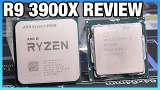 AMD Ryzen 9 3900X Review amp Benchmarks Premiere Blender Gaming amp More [upl. by Sira894]