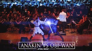 Star Wars Concert Anakin vs ObiWan [upl. by Abekam49]