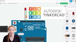 Blink an LED With Arduino in Tinkercad [upl. by Ringo]