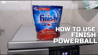 How To Use Finish Powerball Tablets [upl. by Irahk]