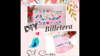 “TUTORIAL – DIY” Billetera [upl. by Aleahc]