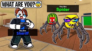 Becoming a SPIDER In Murder Mystery [upl. by Adlay401]