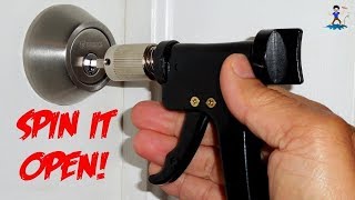 How To Spin Open a Deadbolt Lock [upl. by Eeima]