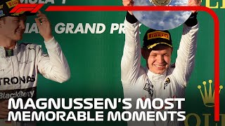 Kevin Magnussens Most Memorable Moments In F1 [upl. by Pironi]