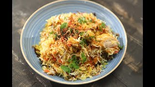 Quick Chicken Biryani  Sanjeev Kapoor Khazana [upl. by Nagaet]