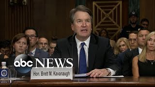 Brett Kavanaugh delivers opening statement at hearing [upl. by Groh]