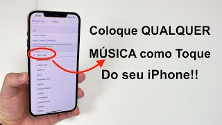 Como Colocar QUALQUER Música como Toque do iPhone Grátis [upl. by Winona]