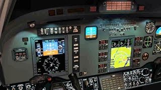 FSX King Airs ProLine 21 Avionics Suite [upl. by Wade]