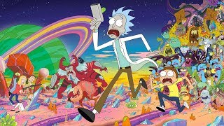 RICK amp MORTY ON ACID Trippy Video [upl. by Atiseret]