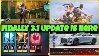 Finally BGMI 31 Update is Here  Free Mythic Lobby Wow Mode  How To Update Bgmi 31 Version [upl. by Piselli18]