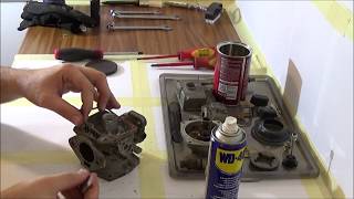 Stromberg CD 150 carburettor rebuild Part 1 [upl. by Ranzini]