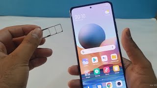 Xiaomi Redmi Note 10 Pro  How To Insert SIMMicroSD Card Properly [upl. by Marci]
