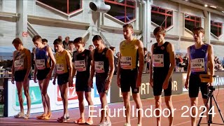 1500m Erfurt Indoor 2024  Robert Farken [upl. by Adara732]