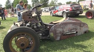 RAT RODS and STREET RODS 2019 WILD CRAZY VEHICLES DAYTONA BEACH SPRING CAR SHOW amp MORE [upl. by Eidnyl51]